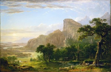 Thanatopsis Asher Brown Durand の風景シーン Oil Paintings